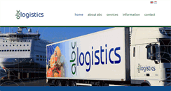 Desktop Screenshot of abclogistics.nl